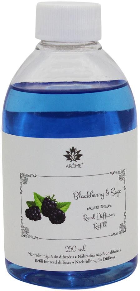 ARÔME Náhradná náplň do difuzéra 250 ml, Blackberry and Sage