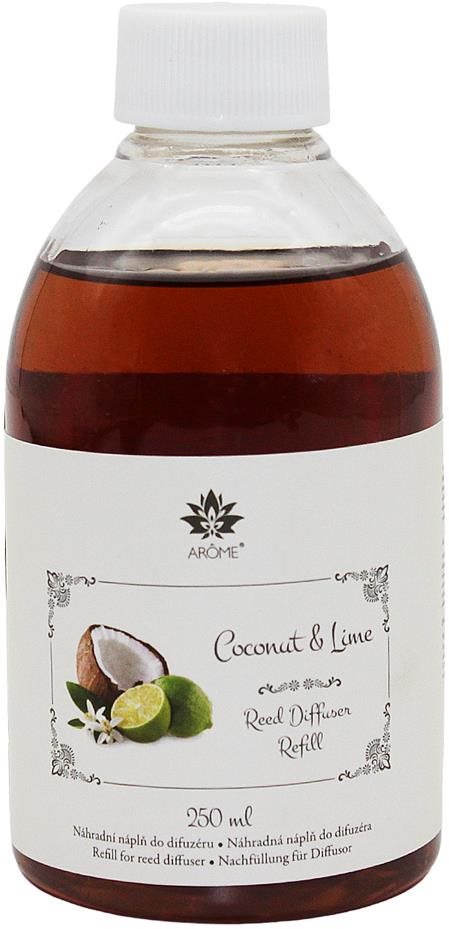 ARÔME Náhradná náplň do difuzéra 250 ml, Coconut and Lime