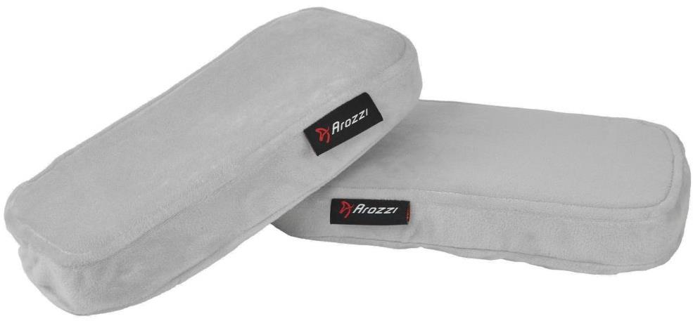 Arozzi Memory Foam Armrest Pads sivé