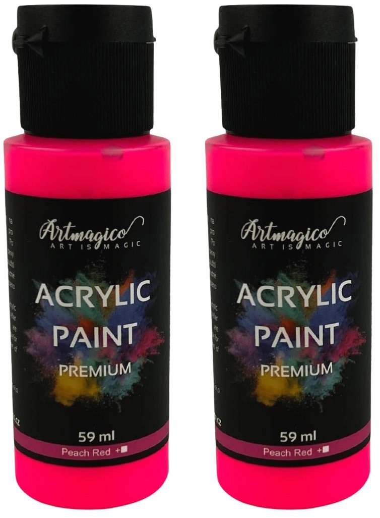 Artmagico Premium 59 ml, Peach Red, balenie 2 ks