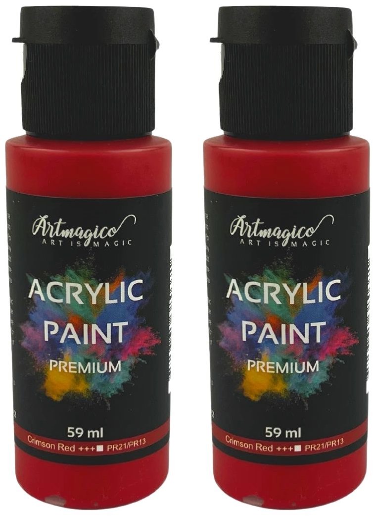 Artmagico Premium 59 ml, Crimson red, balenie 2 ks