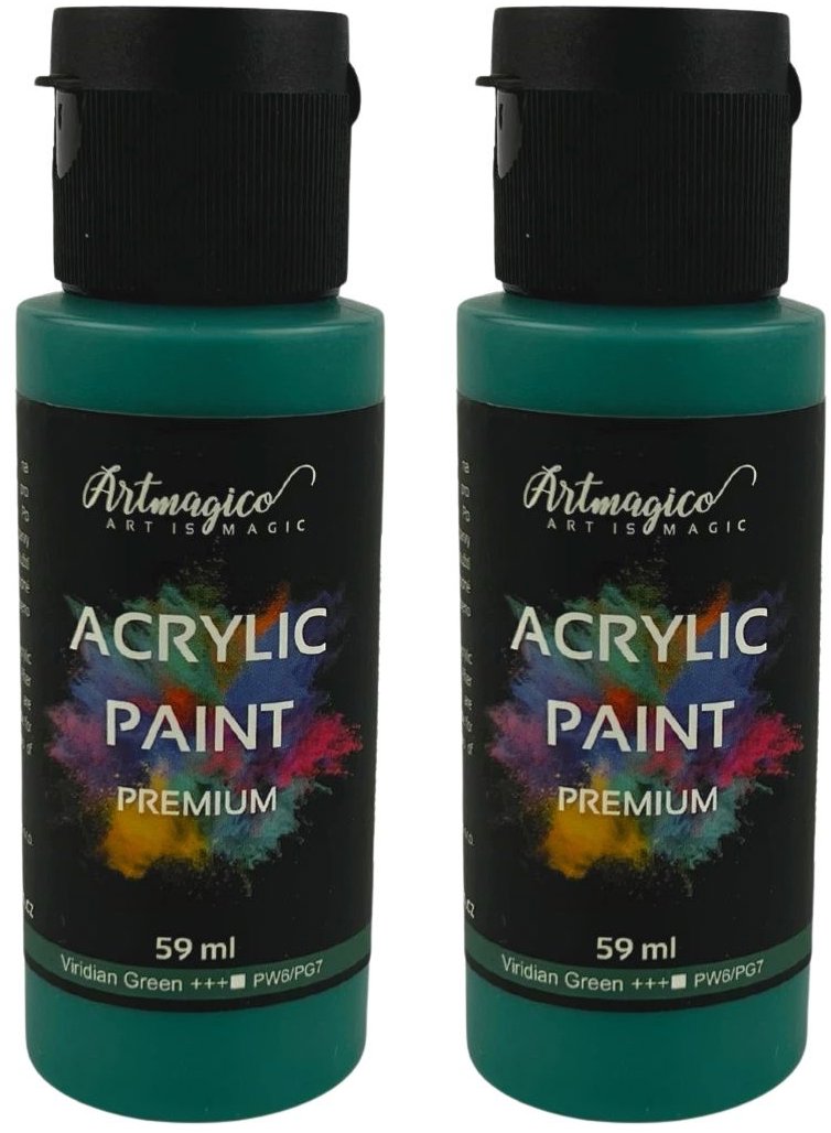 Artmagico Premium 59 ml, Viridian Green, balenie 2 ks