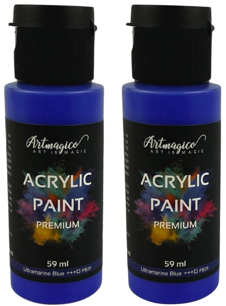 Artmagico Premium 59 ml, Ultramarine blue, balenie 2 ks