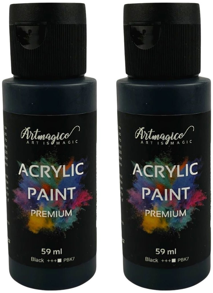 Artmagico Premium 59 ml, Black, balenie 2 ks