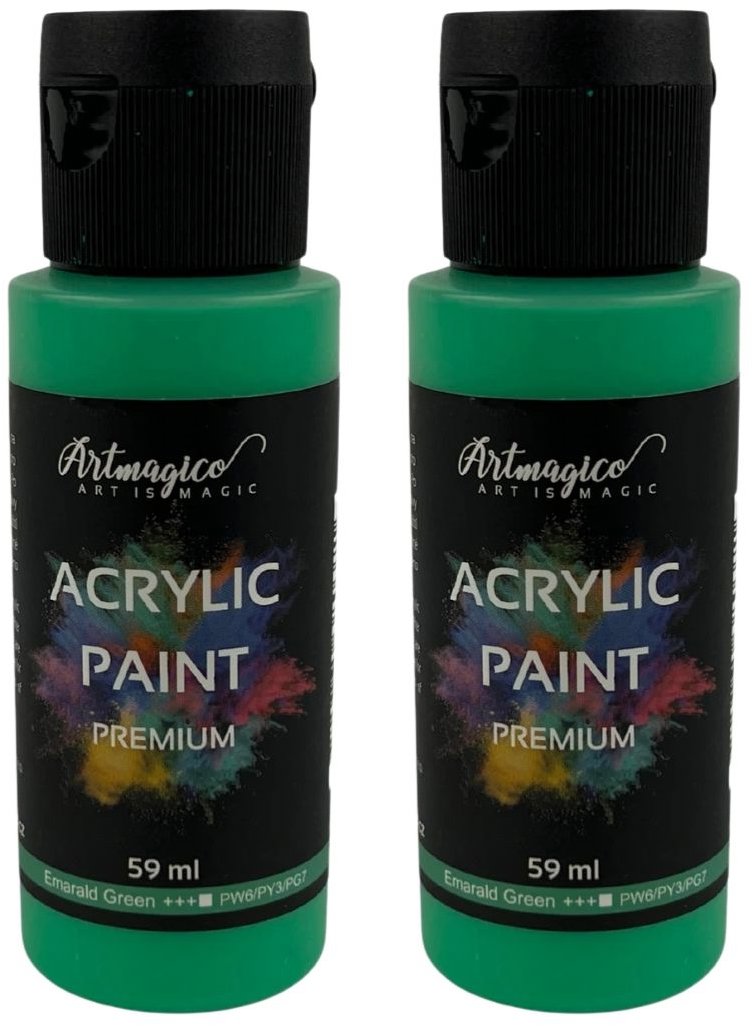Artmagico Premium 59 ml, Emarald Green, balenie 2 ks