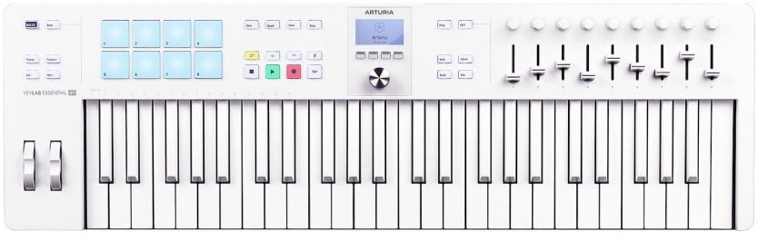 Arturia KeyLab Essential 49 mk3 Alpine White