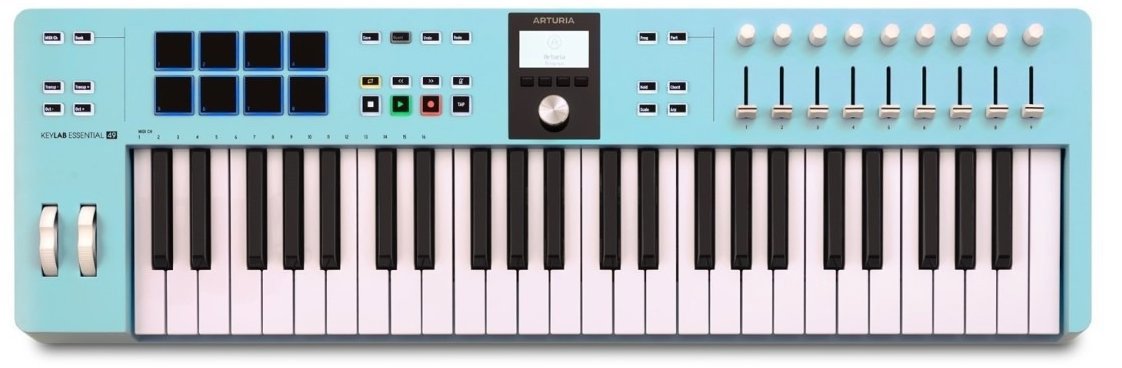 Arturia KeyLab Essential 49 MK3 Aquamarine