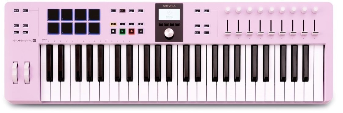 Arturia KeyLab Essential 49 MK3 Rose Quartz