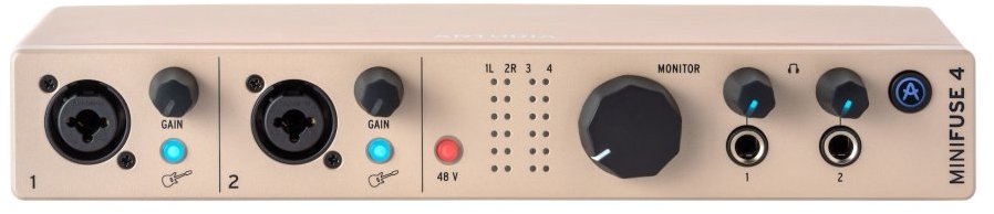 Arturia MiniFuse 4 Champagne