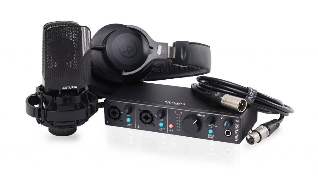 Arturia MiniFuse Recording Pack Black