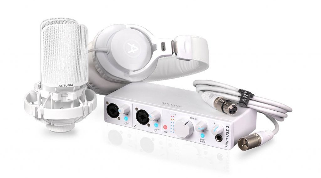Arturia MiniFuse Recording Pack White