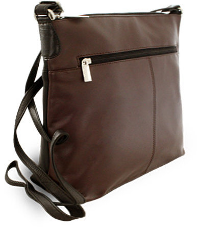 Arwel hnedočierna crossbody kabelka Margaret