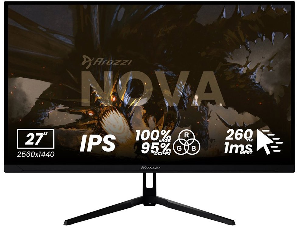 27" Arozzi Nova 27T2K260 Black