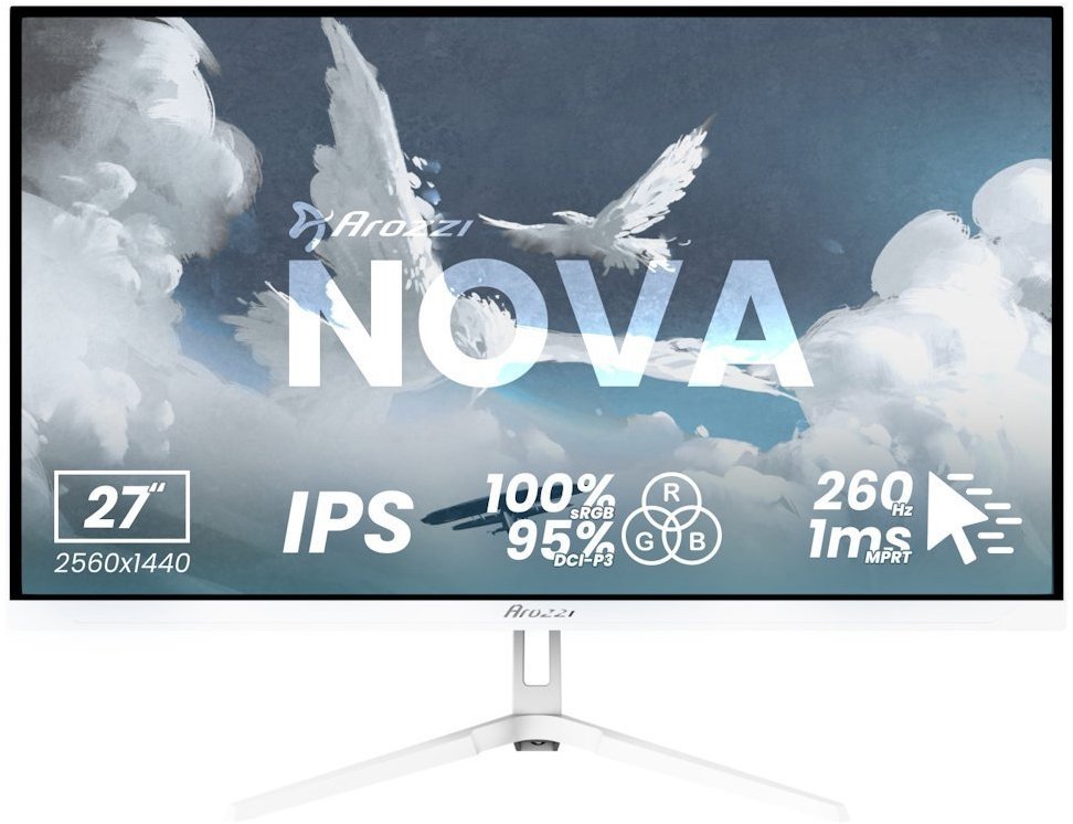 27" Arozzi Nova 27T2K260 White
