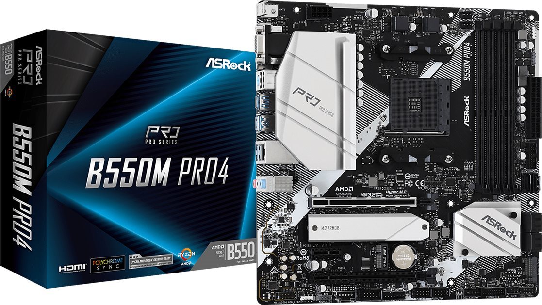 ASROCK B550M Pro4