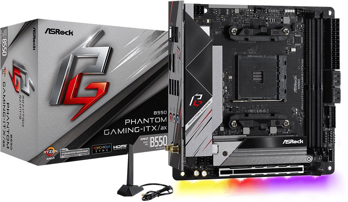 ASROCK B550 Phantom Gaming-ITX/ax