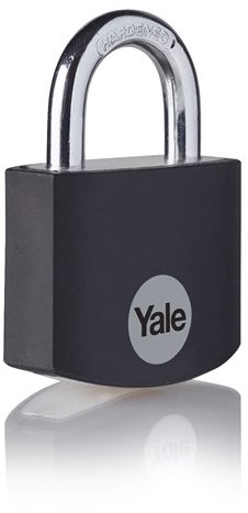 YALE visiaci zámok YE3B/32/116/1/BK 3 kľúče