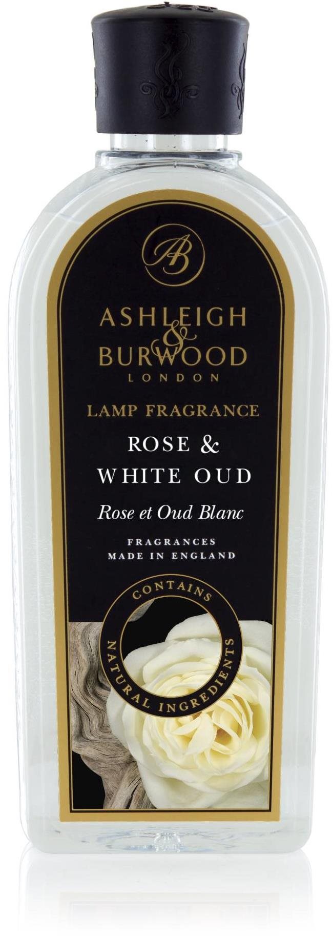 Ashleigh & Burwood Náplň do katalytickej lampy ROSE & WHITE OUD (ruže a biely oud), 500 ml