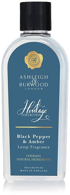 Ashleigh & Burwood Náplň do katalytickej lampy BLACK PEPPER & AMBER – THE HERITAGE COLLECTION, 250 ml