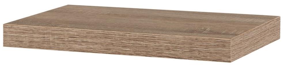 AUTRONIC Nástenná polička WITSAND 40 cm, dub sonoma