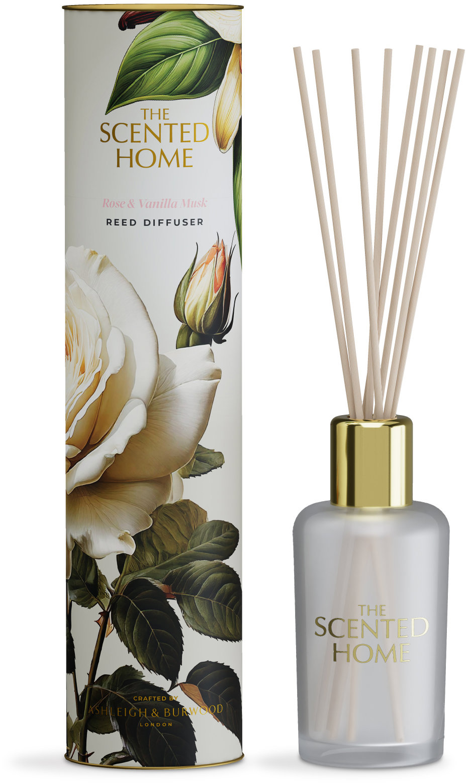 Ashleigh & Burwood Vánoční The Scented Home - ROSE & VANILLA MUSK 150 ml