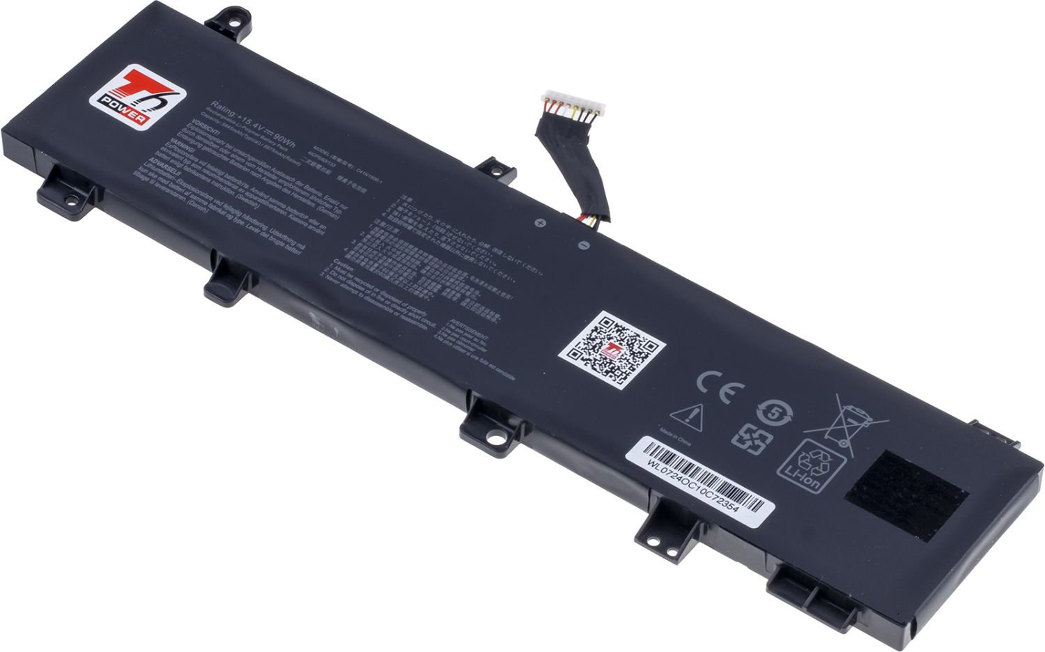 T6 Power pre Asus TUF FX706, FA706, FX506, FA506, 5 845 mAh, 90 Wh, 4-článková, Li-pol