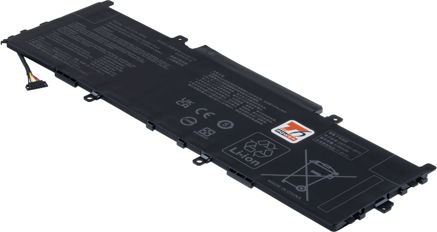T6 Power pre Asus ZenBook UX331U, UX331F, 3255 mAh, 50 Wh, 4cell, Li-pol