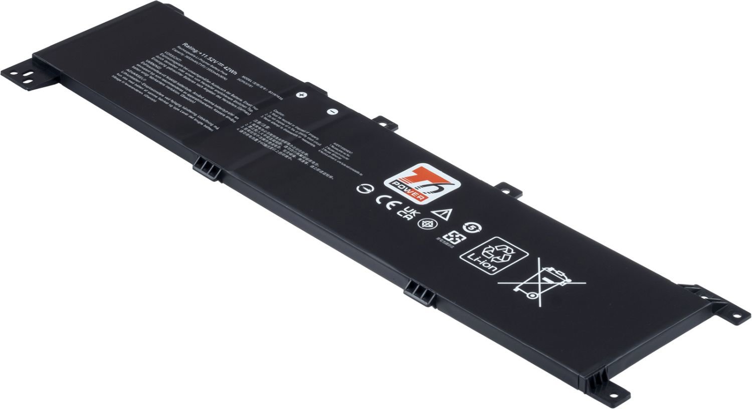 T6 Power pre Asus VivoBook X705, N705, F705, R702, 3653 mAh, 42 Wh, 3cell, Li-pol