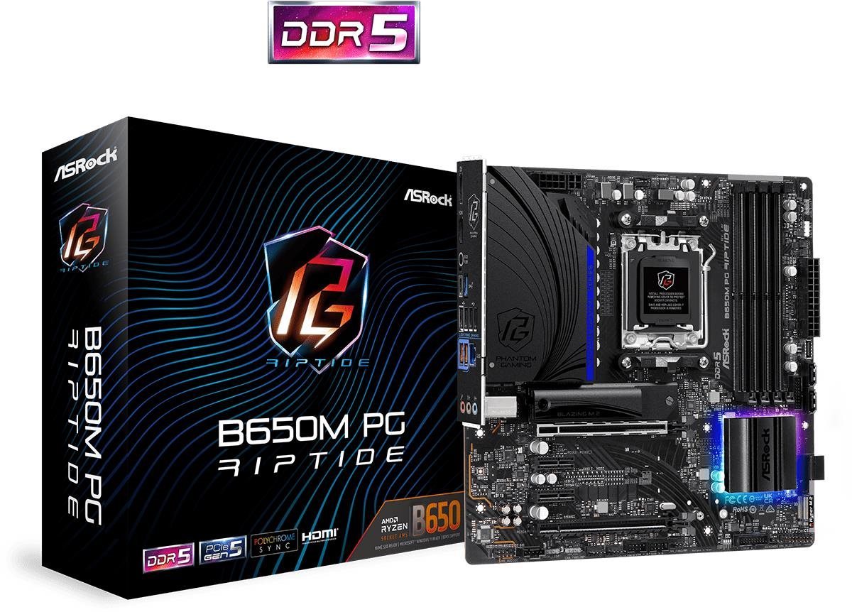 ASROCK B650M PG RIPTIDE