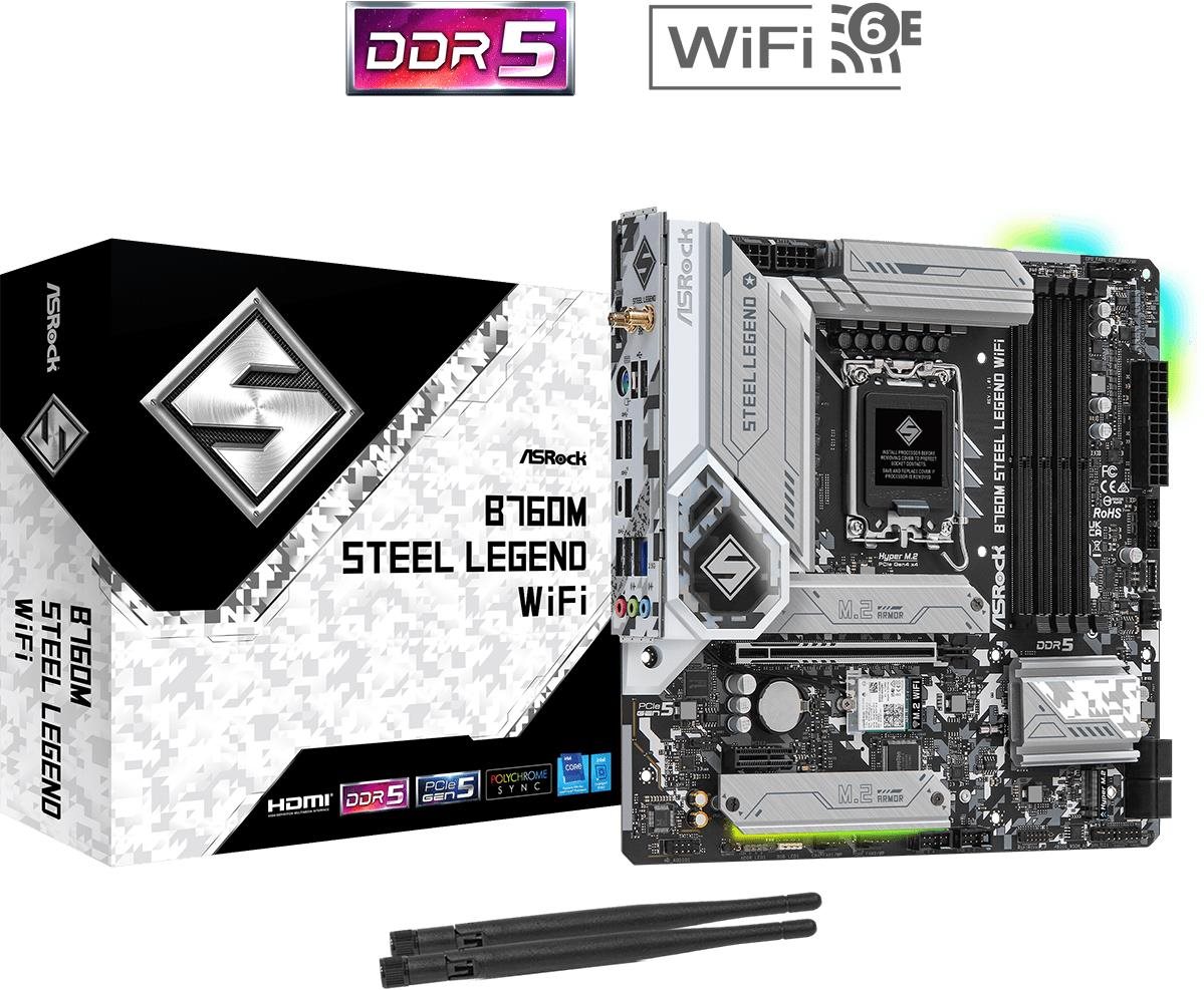 ASROCK B760M Steel Legend WiFi