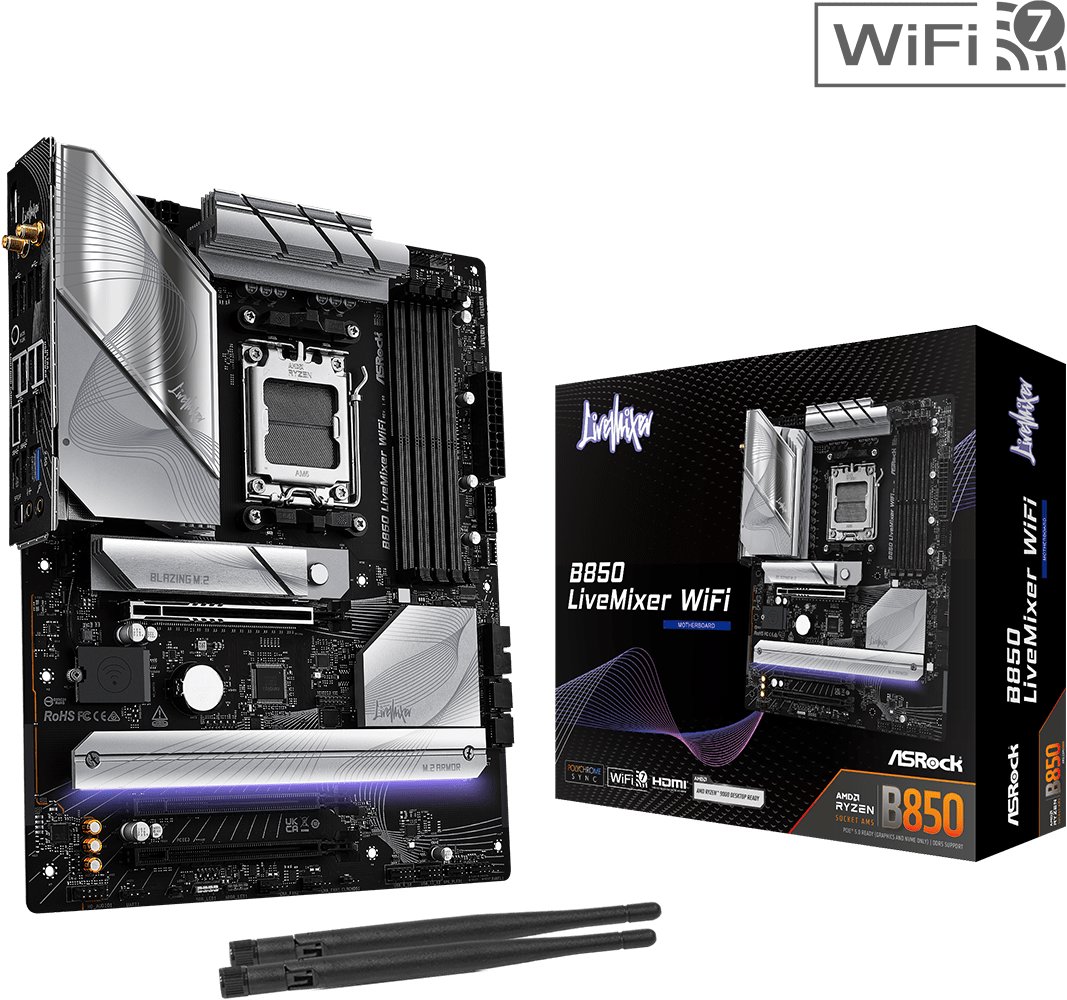 ASROCK B850 LiveMixer WiFi