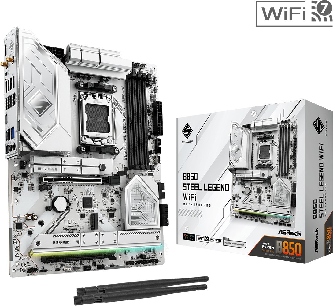 ASROCK B850 Steel Legend WiFi