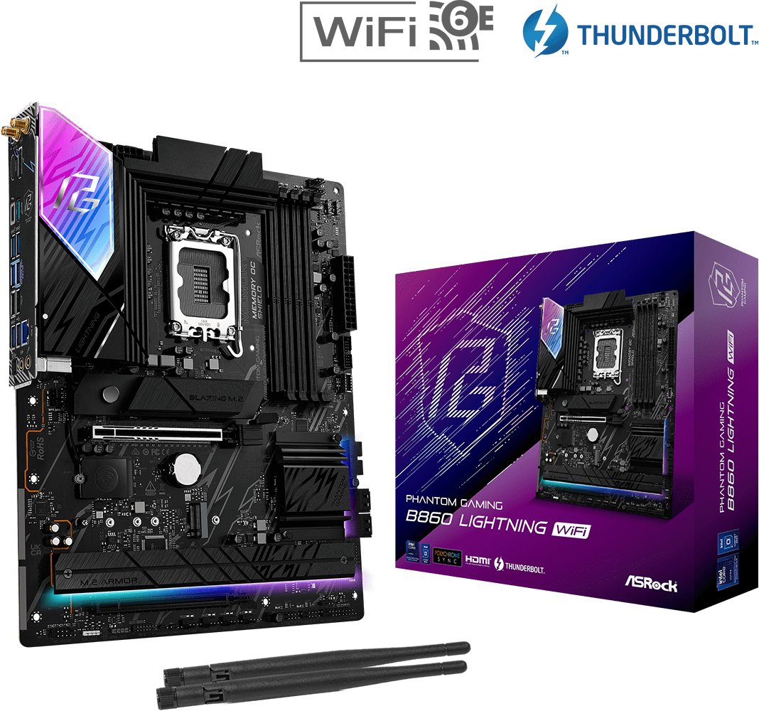 ASROCK B860 Lightning WiFi