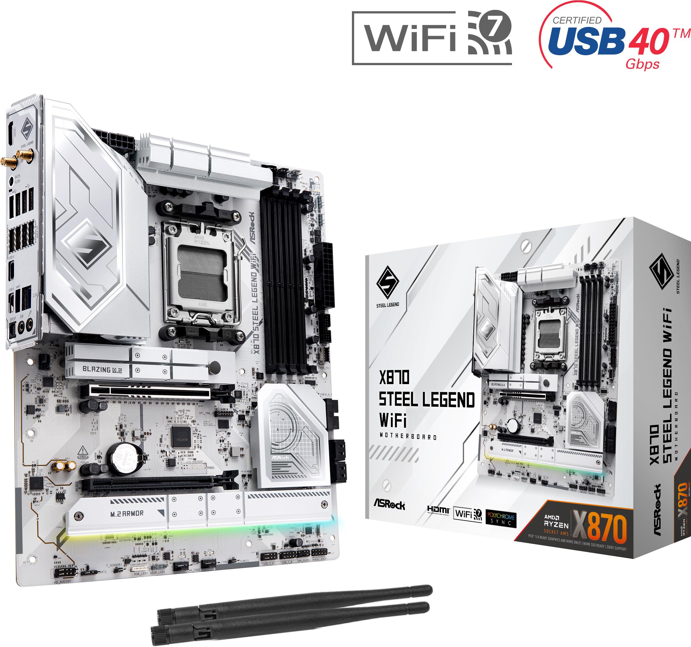 ASROCK X870 Steel Legend WiFi