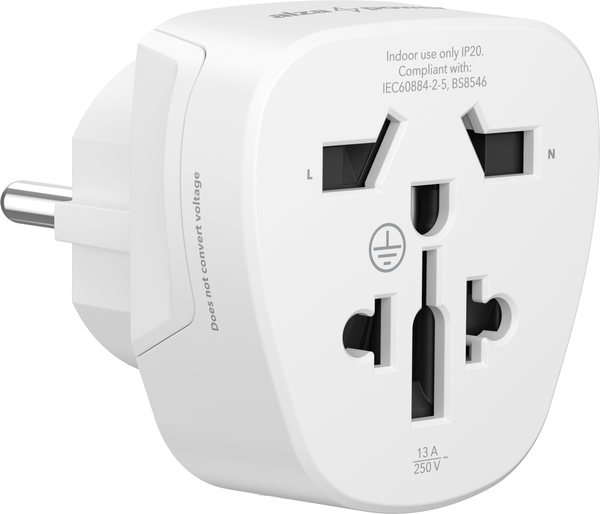 Alzapower GlobePlug TA300 US/UK to EU