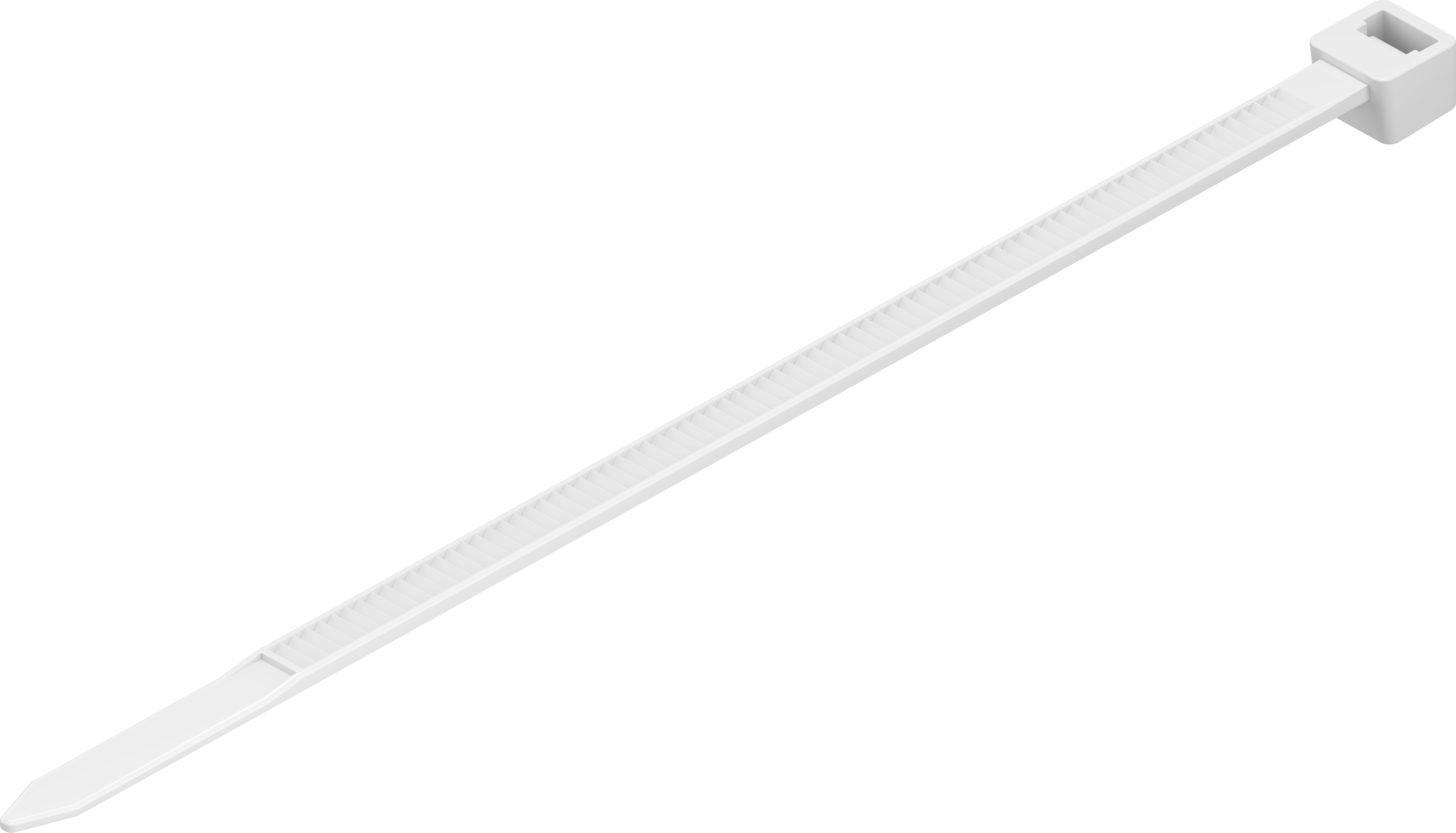 AlzaTools Sťahovacia páska 4,8 × 200 mm (100 ks) biela