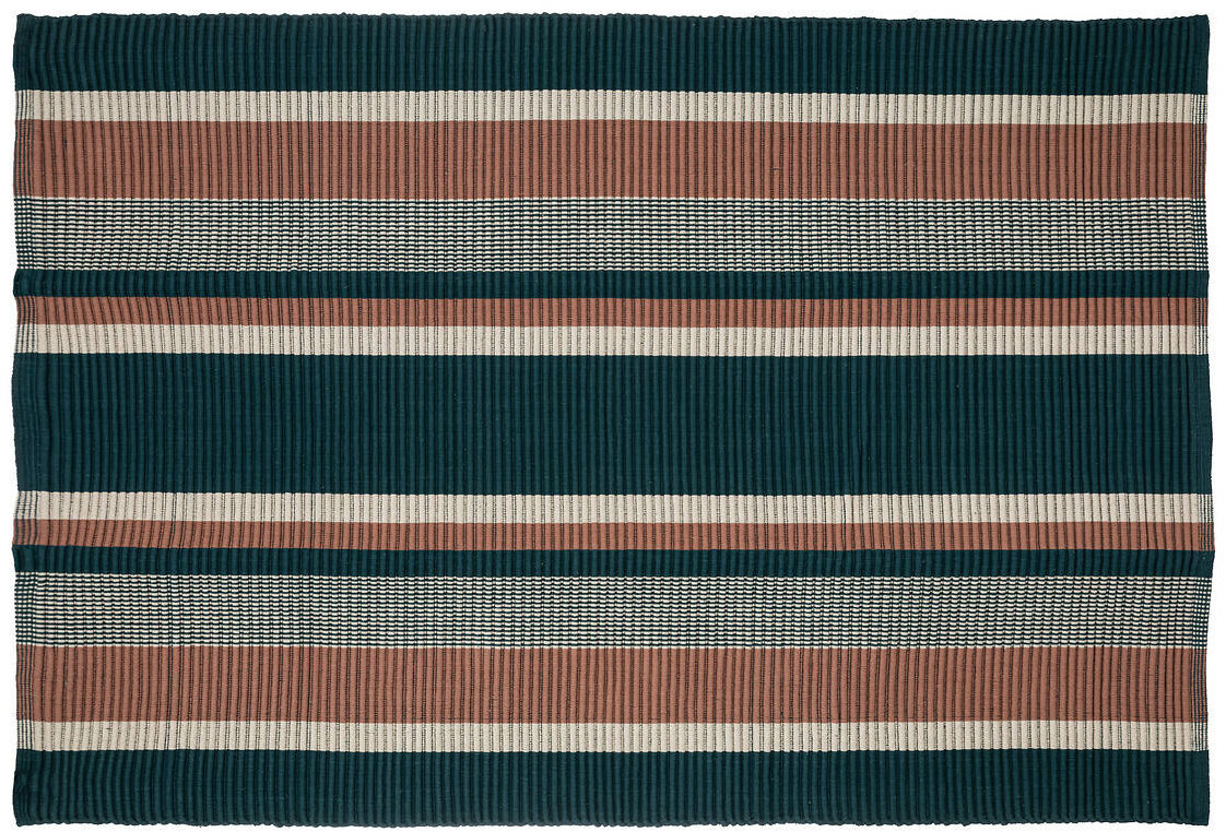 Atmosphera Pruhovaný bavlnený koberec COLLECTIONEUR, 120 × 170 cm