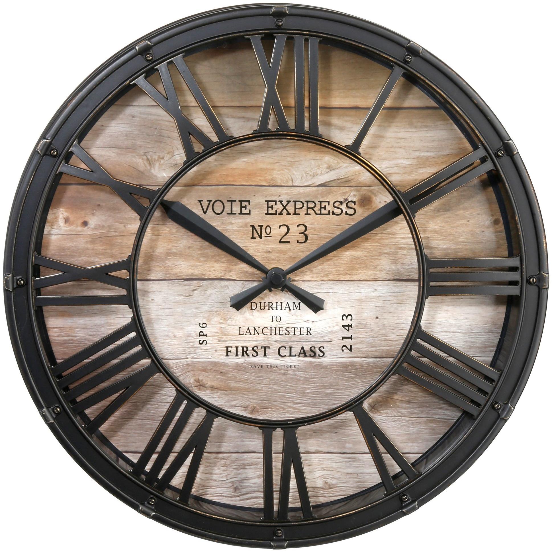 Atmosphera Nástěnné hodiny Vintage 39 cm, římské číslice