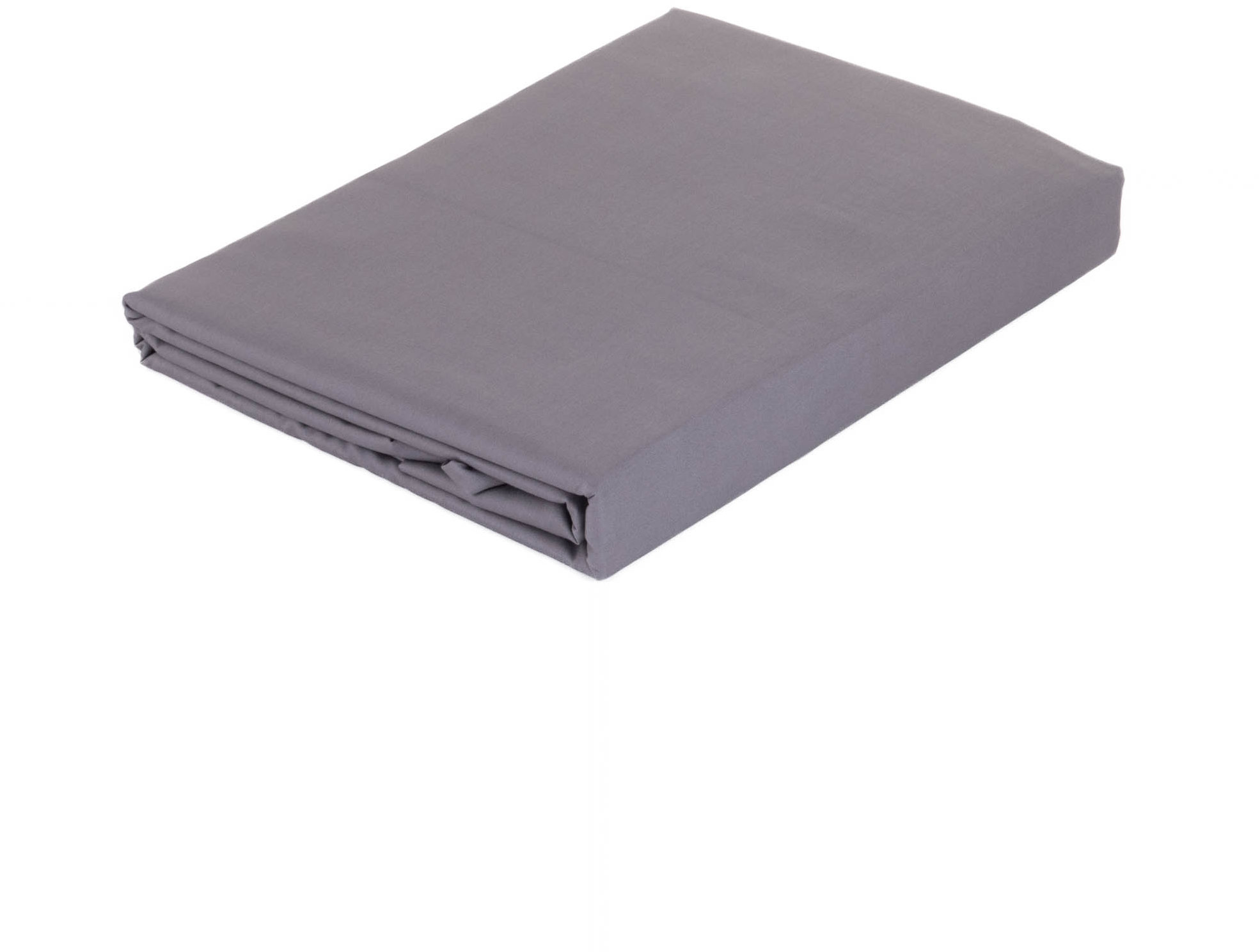 Douceur d'intérieur Obliečka na prikrývku Percaline 240 × 220 cm sivá