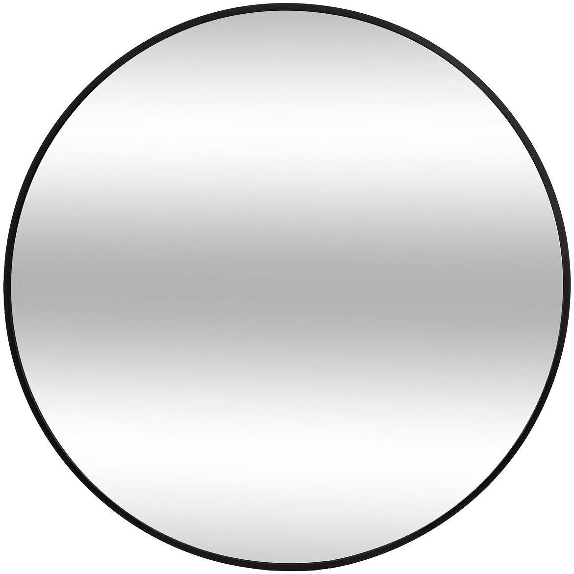 Atmosphera Okrúhle zrkadlo v kovovom ráme OW, priemer 70 cm