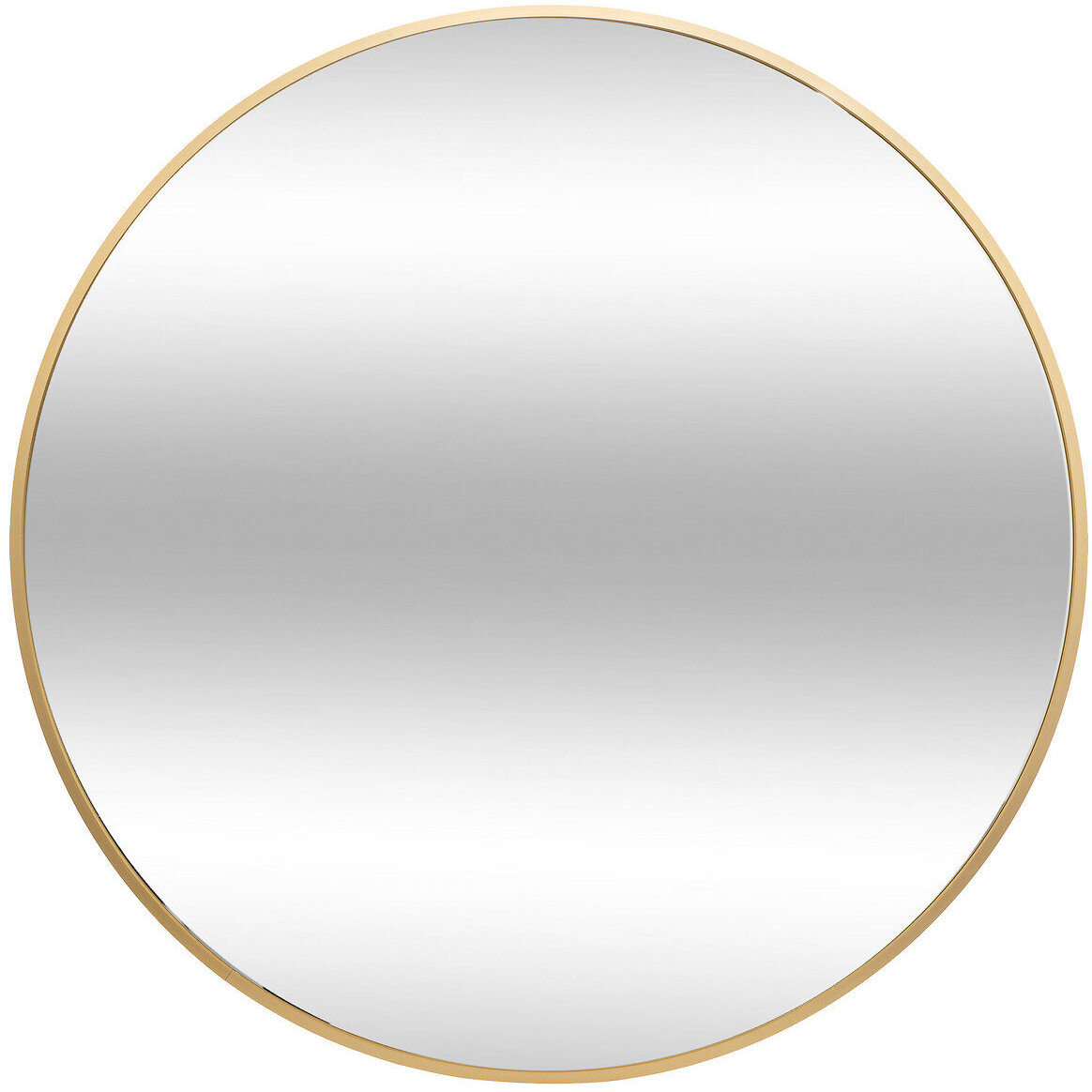 Atmosphera Okrúhle zrkadlo v kovovom ráme OW, priemer 70 cm