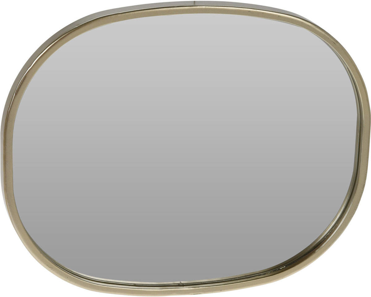 Home Styling Collection Dekoratívne zrkadlo Champagne, 20 × 25 cm