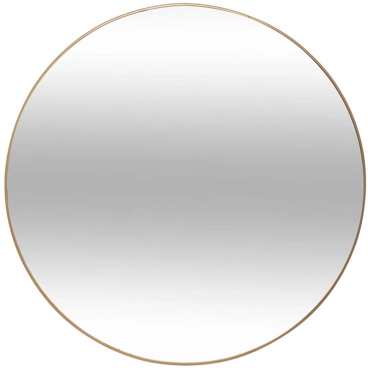 Atmosphera Okrúhle zlaté zrkadlo Alice, priemer 76 cm