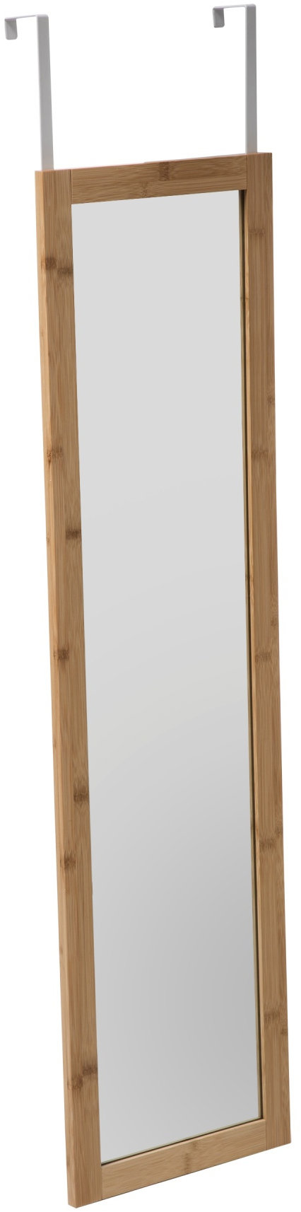 5five Simply Smart Vysoké závesné zrkadlo, bambusový rám, 110 × 30 × 1,5 cm