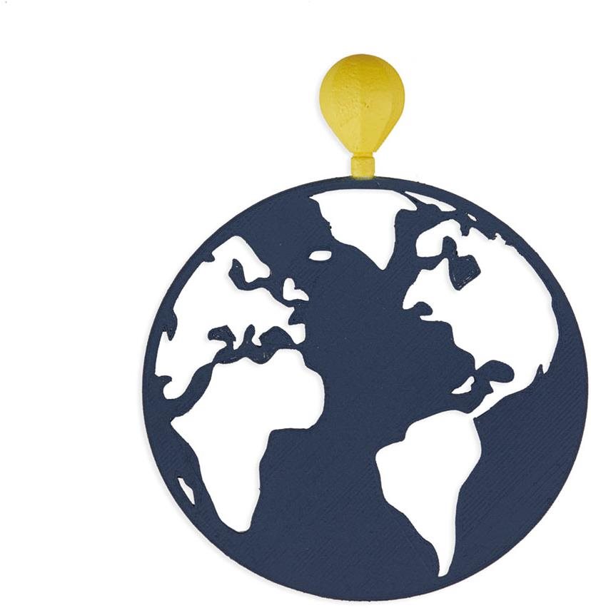Balvi Knižná záložka Globetrotter 27402 modrá