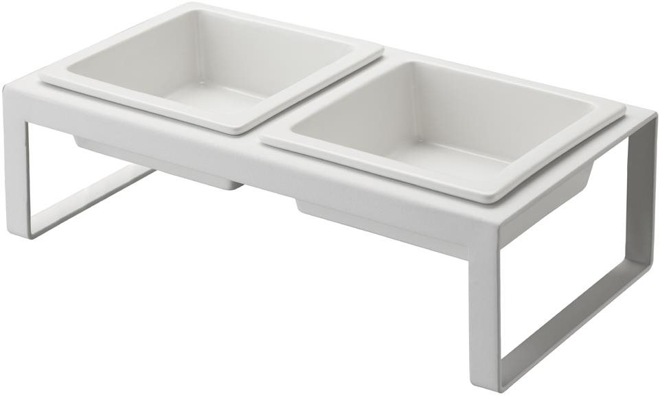 Yamazaki Pet misky Tower 4744 biele