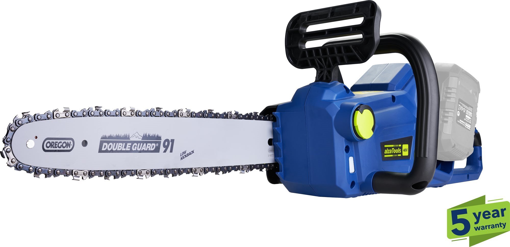 ALZATOOLS PRO Reťazová píla AKU CBCHS40V Brushless BatteryONE 2× 20 V (bez AKU)