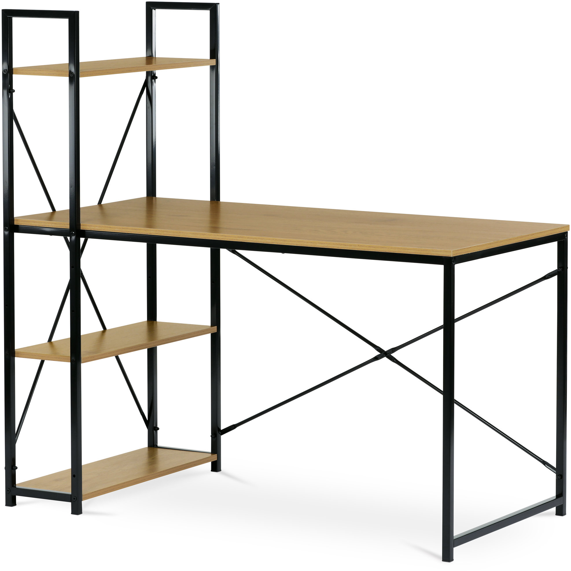 HOMEPRO Asuan s regálom dekor dub, čierno-hnedý 121 cm