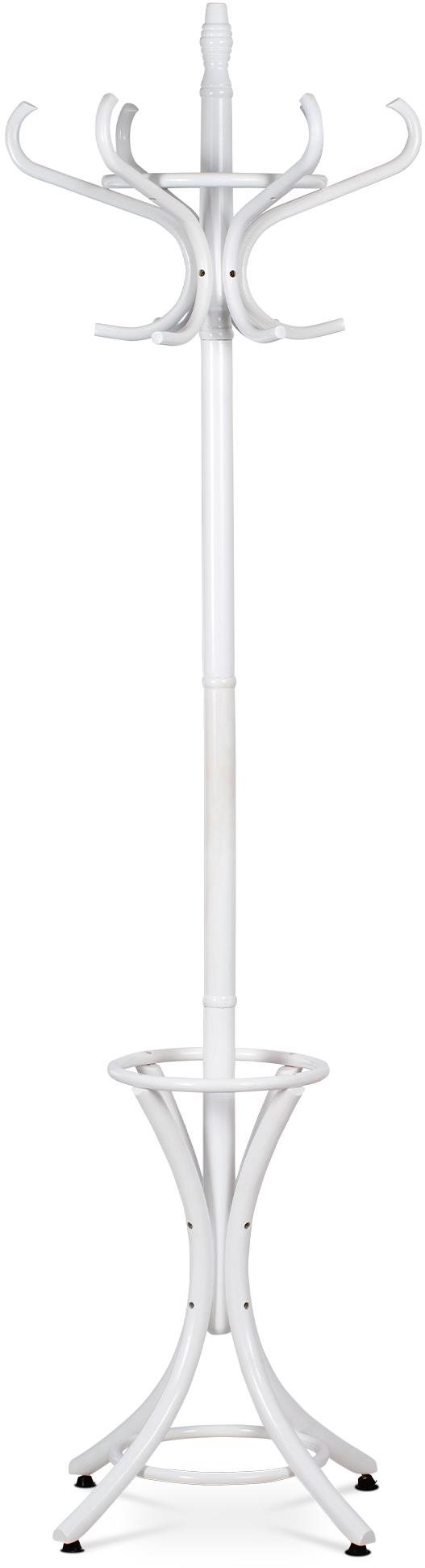 Stojanový vešiak Edvard biely