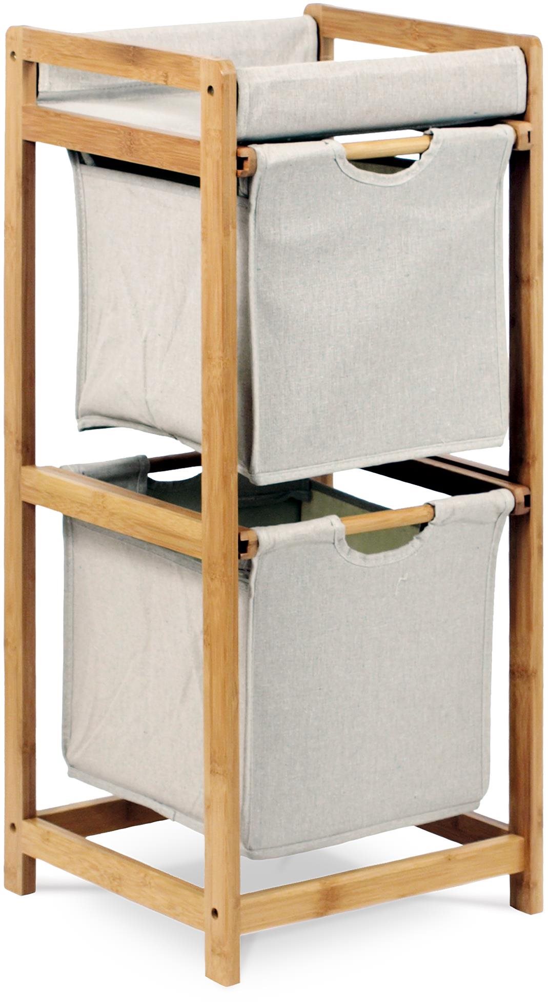 Bambusový regál Tangi, 2 boxy